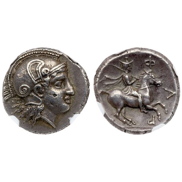 Thessaly. Pharsalos. Silver Drachm (5.98 g), ca. 420-390 BC.