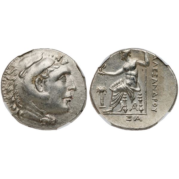 Phoenicia. Arados. Silver Tetradrachm (17.20 g), year 61 (199/9 BC).