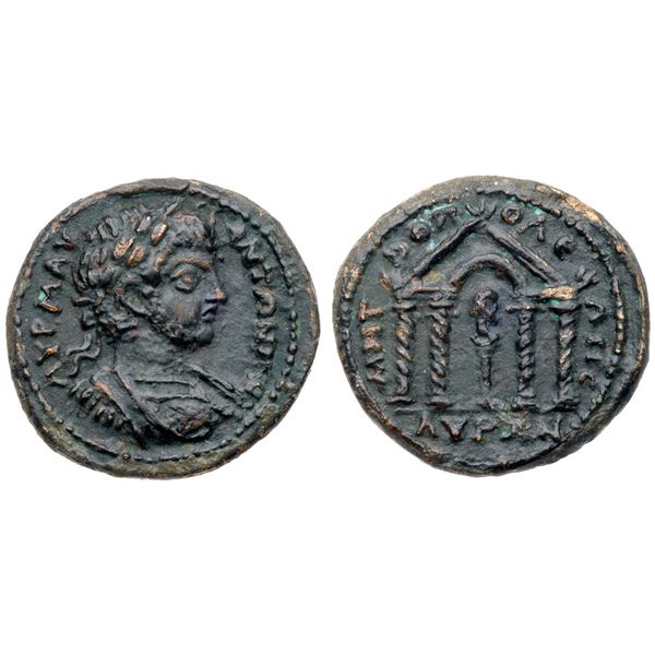 Cilicia. Isaura. Caracalla (AD 198-217). AE (9.1 g).