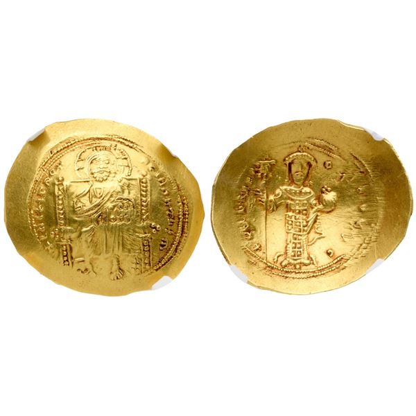 Constantine X Ducas (1059-1067). Gold Histamenon Nomisma (4.40 g). Constantinople, struck 1062-1065.
