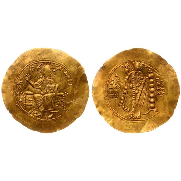 Alexius I Comnenus (1081-1118). Gold Hyperpyron (4.36 g). Constantinople, struck 1092/3-1118.