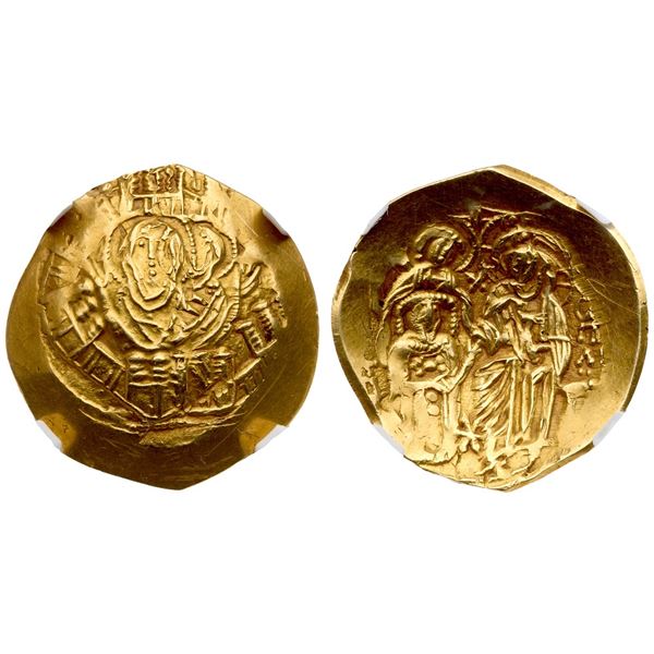 Michael VIII Palaeologus (1261-1282). Gold or Electrum Hyperpyron (4.26 g). Constantinople.