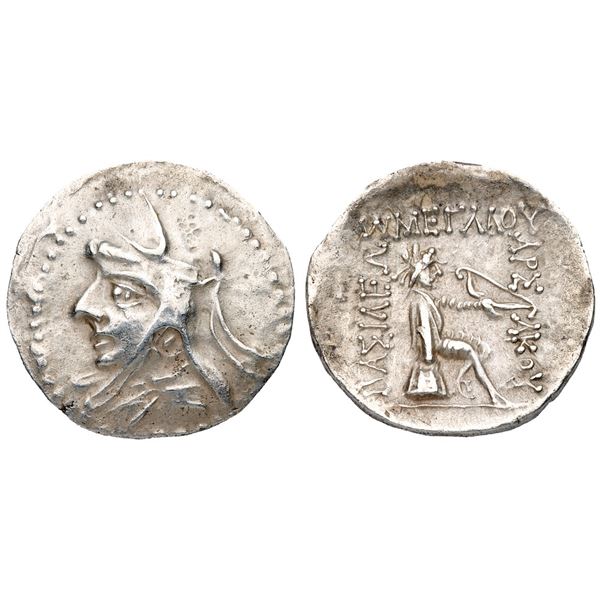 Parthian Kingdom. Time of Phriapatios to Mithradates I. Silver Drachm (3.90 g), ca. 185-132 BC.