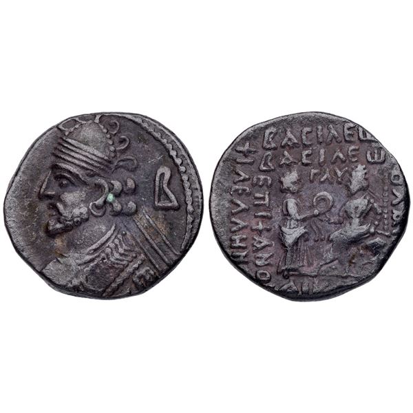 Parthian Kingdom. Vologases III (ca. AD 105-147). Billon Tetradrachm (8.38 g).
