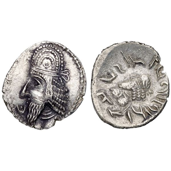 Kingdom of Persis. Napad (Kapat). Silver Drachm (3.15 g), 1st Century AD.