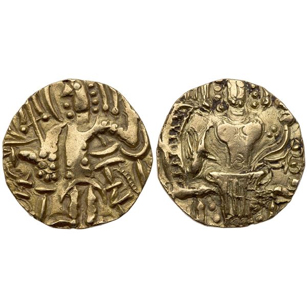 Kidarites. Kidara (ca. AD 425-457). Electrum Dinara (7.74 g).