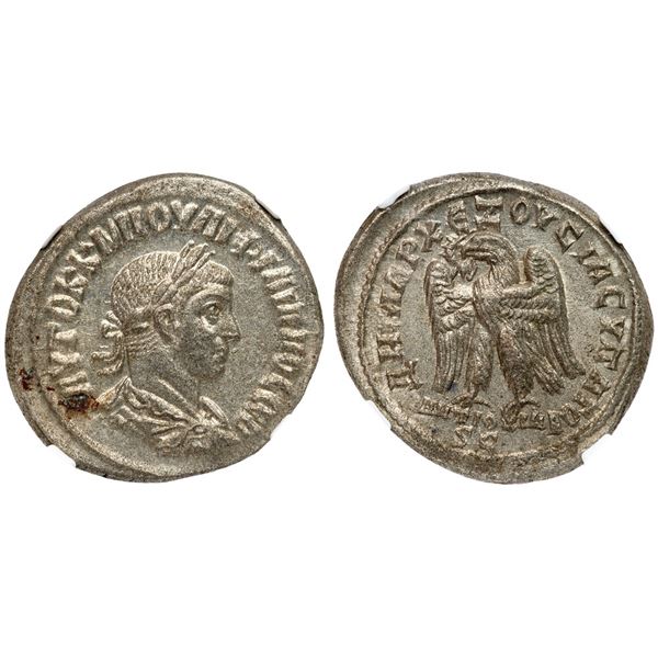 Syria. Seleucis and Pieria. Antioch. Philip II (AD 247-249). Billon Tetradrachm (13.03 g), struck AD