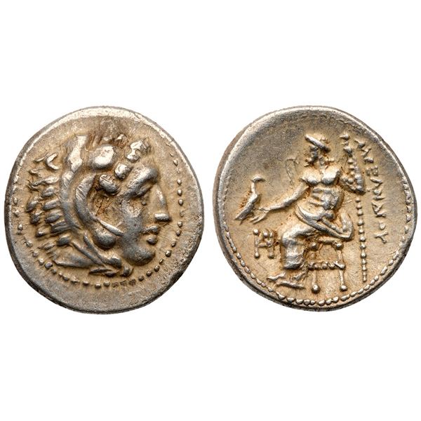 Macedonian Kingdom. Philip III Arrhidaios (323-317 BC). Silver Drachm (4.21 g).