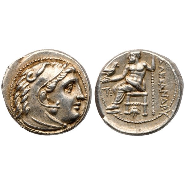 Macedonian Kingdom. Philip III Arrhidaios (323-317 BC). Silver Drachm (4.27 g).
