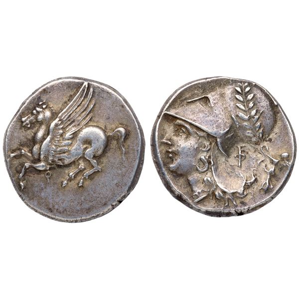 Corinthia. Corinth. Silver Stater (8.12 g), 350-300 BC.