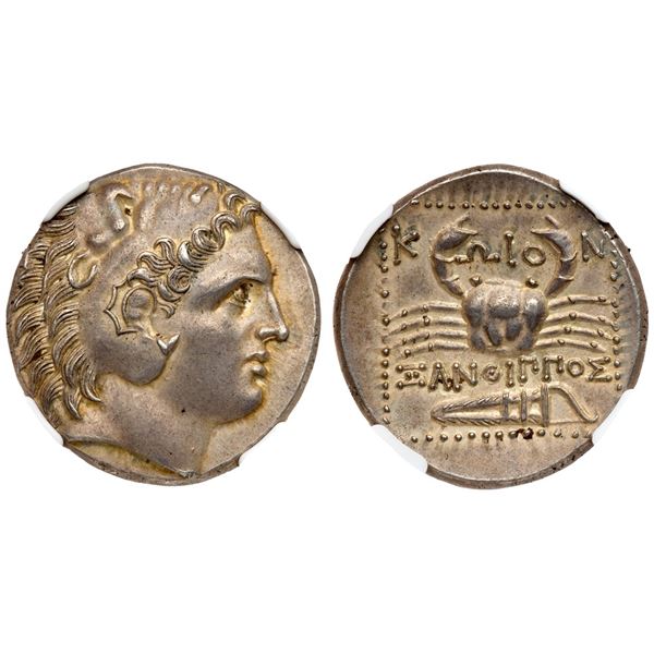 Islands off Caria. Kos. Silver Tetradrachm (15.15 g), ca. 280-250 BC.