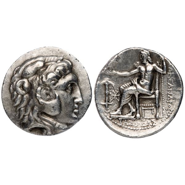 Seleukid Kingdom. Seleukos I Nikator, second satrapy and kingship (312-281 BC). Silver Tetradrachm (