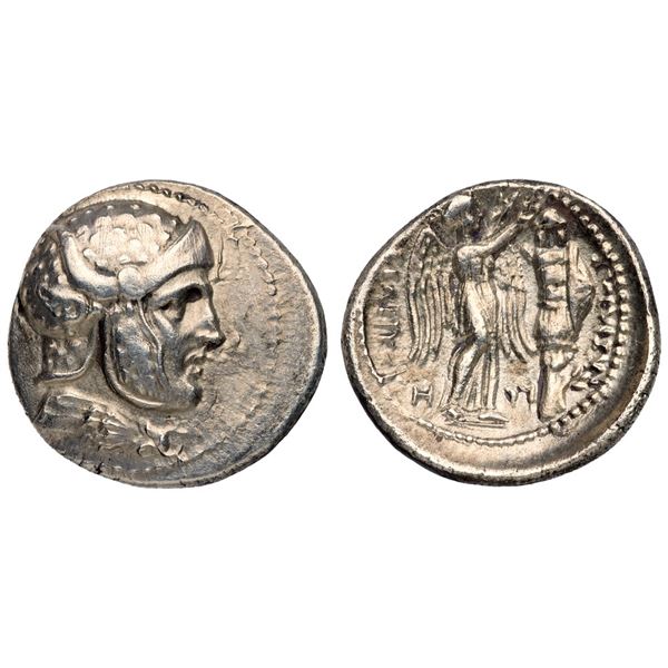 Seleukid Kingdom. Seleukos I Nikator, second satrapy and kingship (312-281 BC). Silver Drachm (4.20 