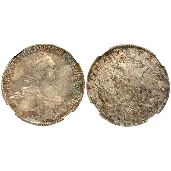 Rouble 1775 CΠБ-TИ-ΘΛ.