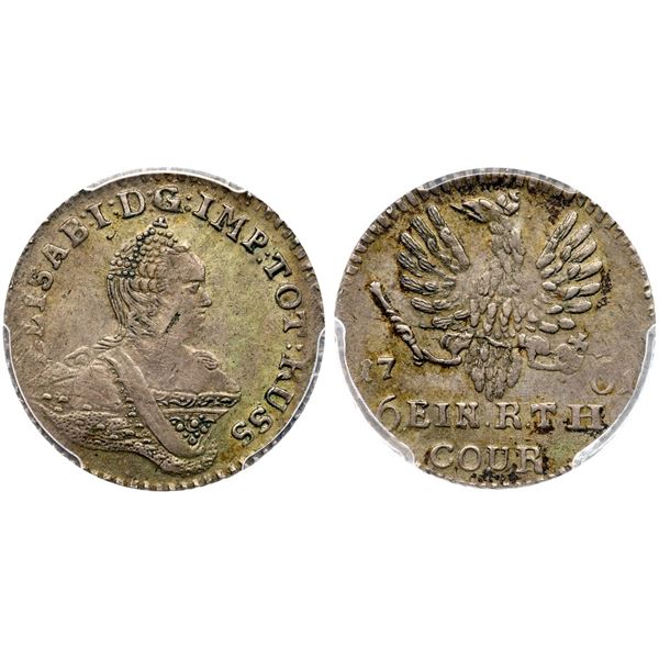 1/6 Taler 1761.