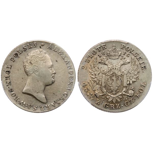 2 Zlote Polskie 1816 IB.