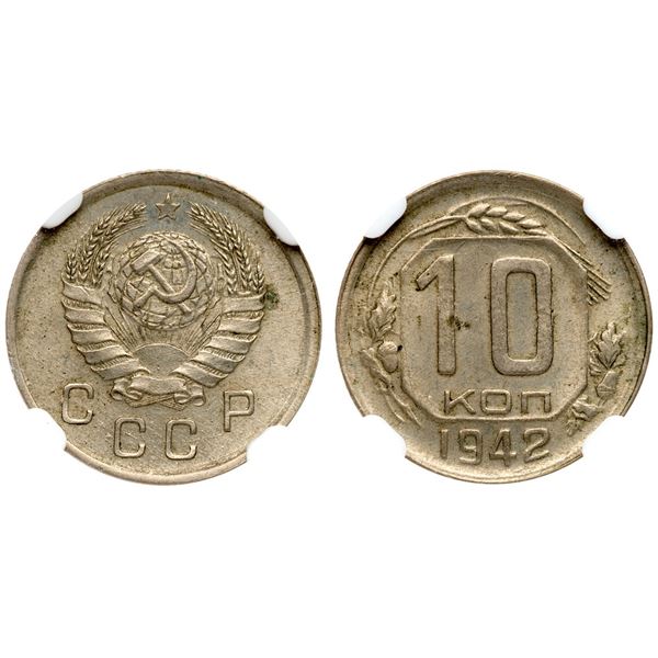 10 Kopecks 1942.