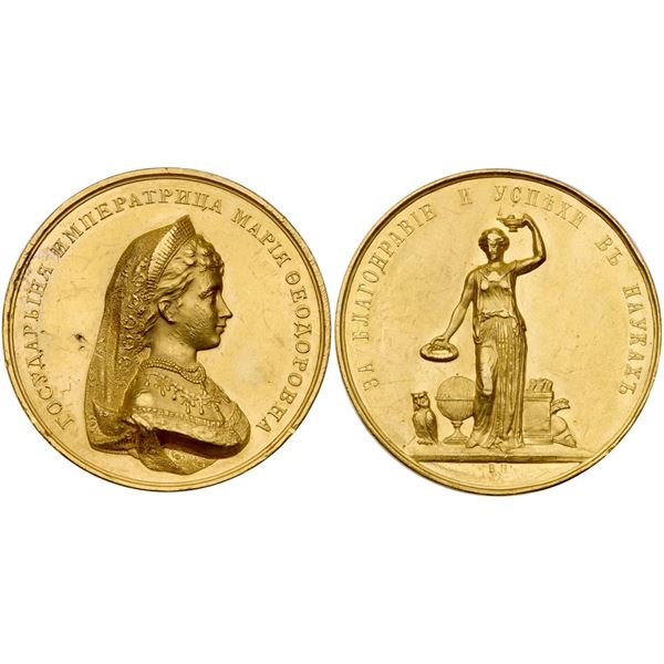 Womens Gymnasias, nd. Prize Medal.