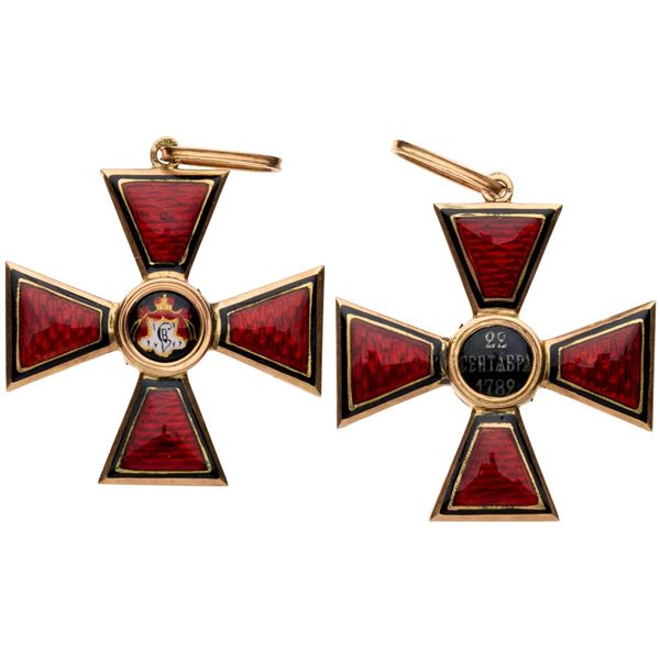 Cross. 3rd Class. Civil Division.