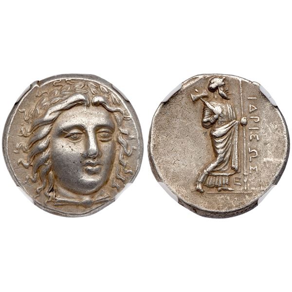 Satraps of Caria. Hidrieus (ca. 351/0-344/3 BC). Silver Tetradrachm (15.19 g).