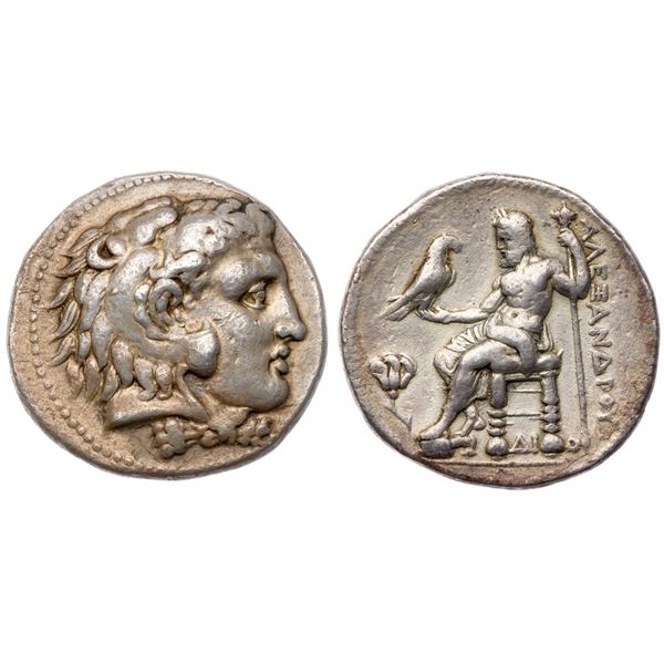 Ptolemaic Kings of Egypt. Ptolemy I Soter, as Satrap (323-305/4 BC). Silver Tetradrachm (16.99 g).