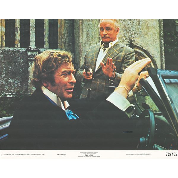 Sleuth 1972 original vintage lobby card