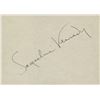Image 1 : Jackie Kennedy signature cut