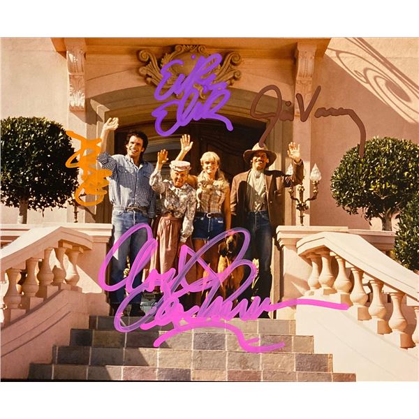 The Beverly Hillbillies cast signed movie photo