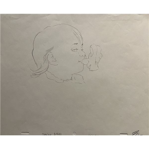 Dancing Babies original hand drawn artwork