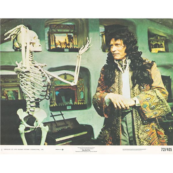 Sleuth 1972 original vintage lobby card