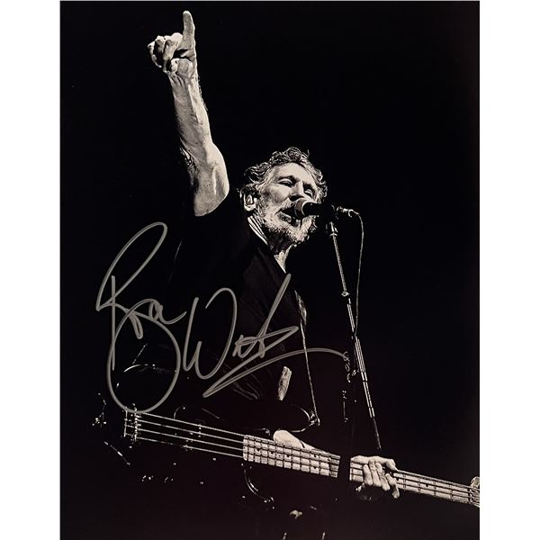 Pink Floyd Roger Waters signed photo