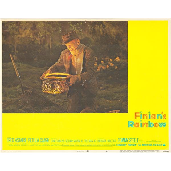 Finian's Rainbow 1969 original vintage lobby card