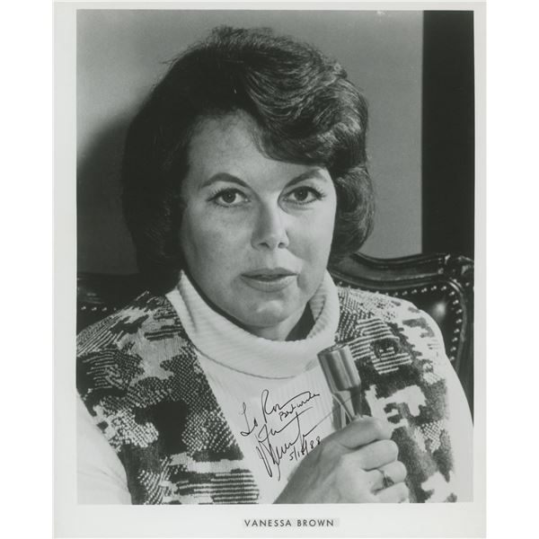 Vanessa Brown signed photo