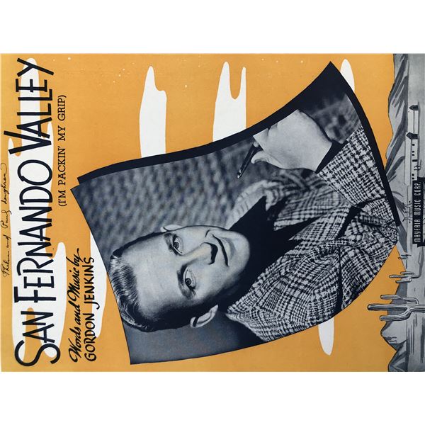 San Fernando Valley (I'm Packin' My Grip) sheet music