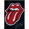 Image 1 : The Rolling Stones band signed mini poster