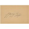 Image 1 : William Howard Taft signature cut. GFA Authenticated