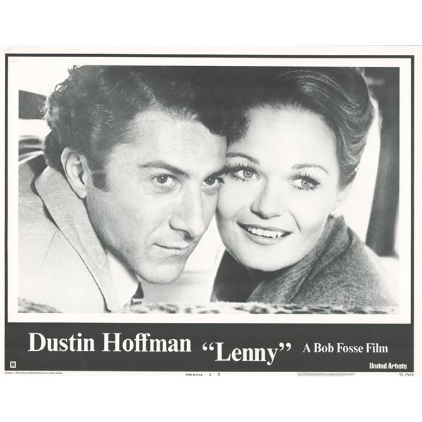 Lenny 1974 original vintage lobby card