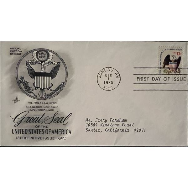 U.S. Great Seal FDC