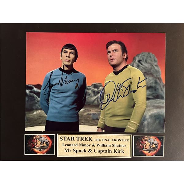 Star Trek cast signed photo