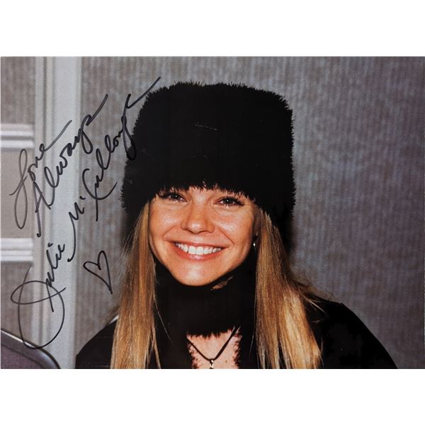 Julie McCullough signed photo
