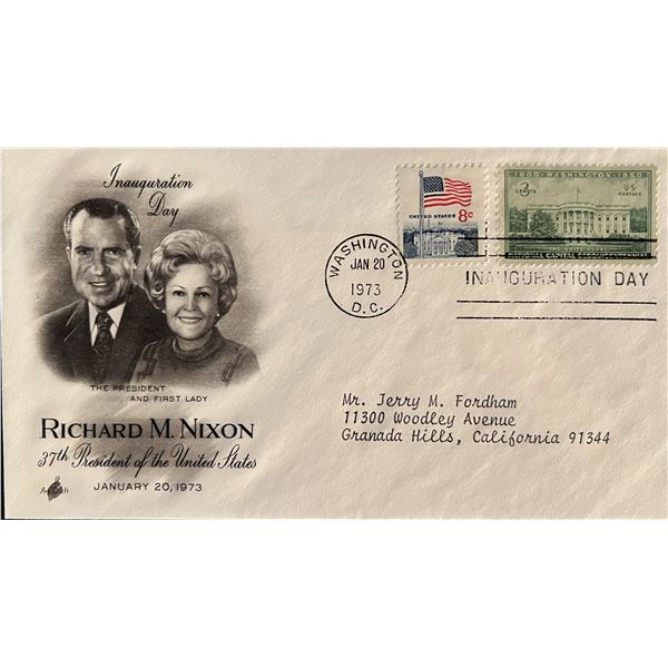 Richard Nixon Inauguration FDC