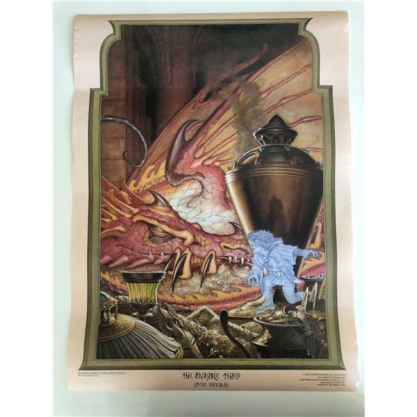 Steve Hickman - The Invisible Thief - Original Vintage Art Print No. 4 - 1976