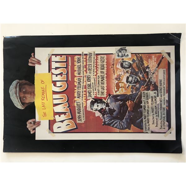 The Last Remake of Beau Geste Original Vintage Movie Poster