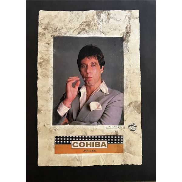 Fairchild Paris limited edition Scarface Cohiba print