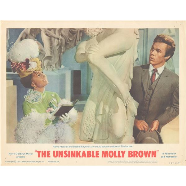 The Unsinkable Molly Brown 1964 original vintage lobby card