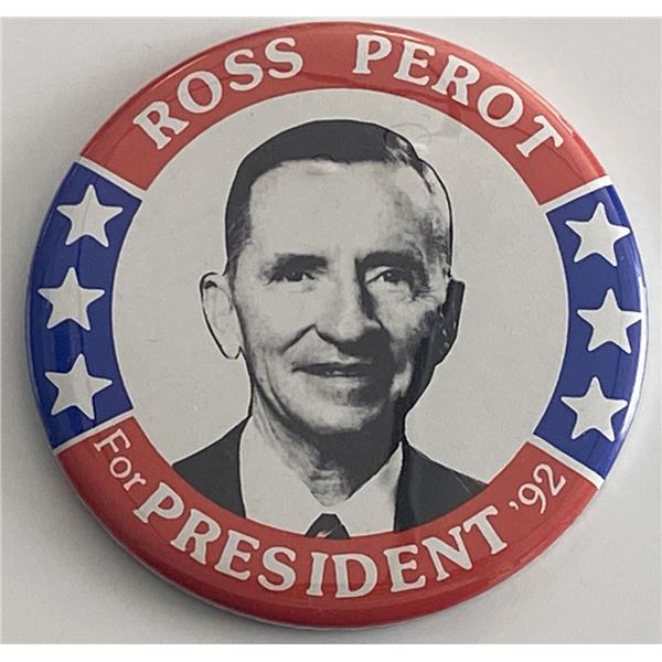 Ross Perot for President 1992 pin