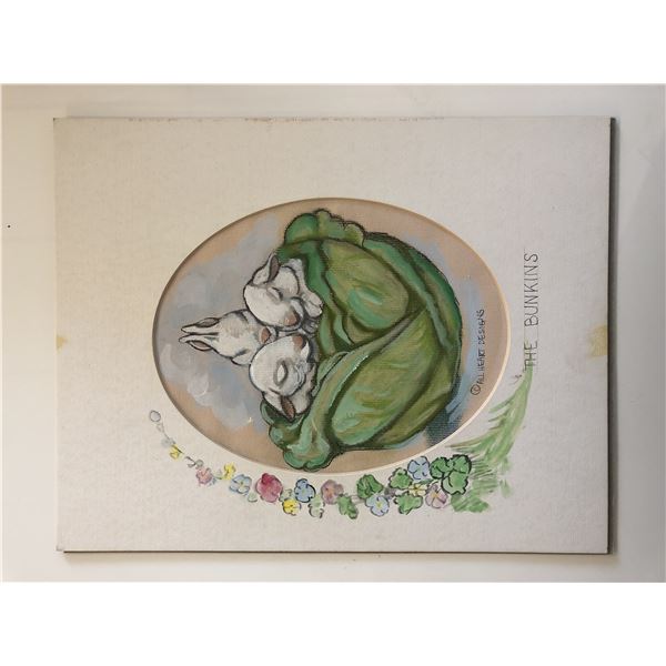 The Bunkins - All Heart Designs - Original Art