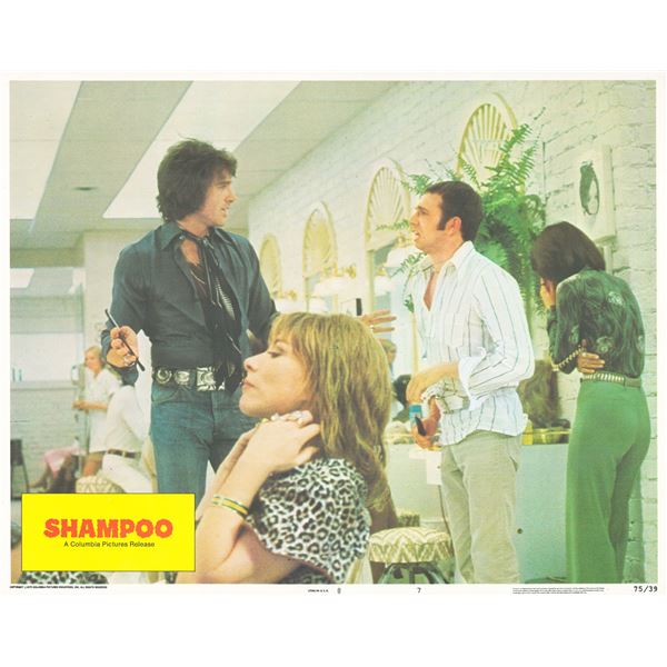 Shampoo  1975 original vintage lobby card