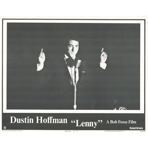 Lenny 1974 original vintage lobby card