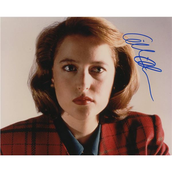 Gillian Anderson signed photo